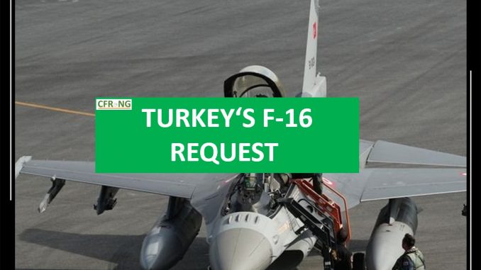 Turkey's F-16 request debate at the US Capitol